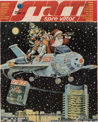 Coperta revistei Start spre Viitor numărul 12 - decembrie 1981
