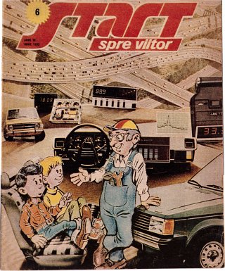 Coperta revistei Start spre Viitor numărul 6 - iunie 1982